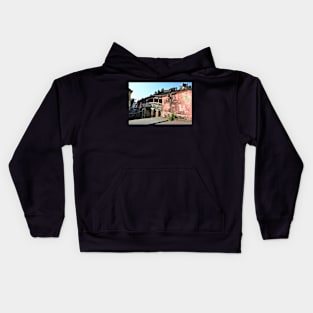 Vieux pont en bois au Vietnam Kids Hoodie